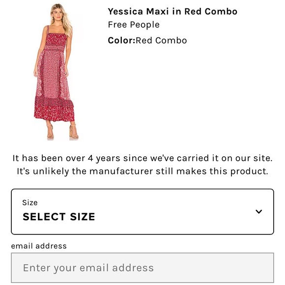 FREE PEOPLE YESSICA MAXI DRESS - Picture 4 of 10